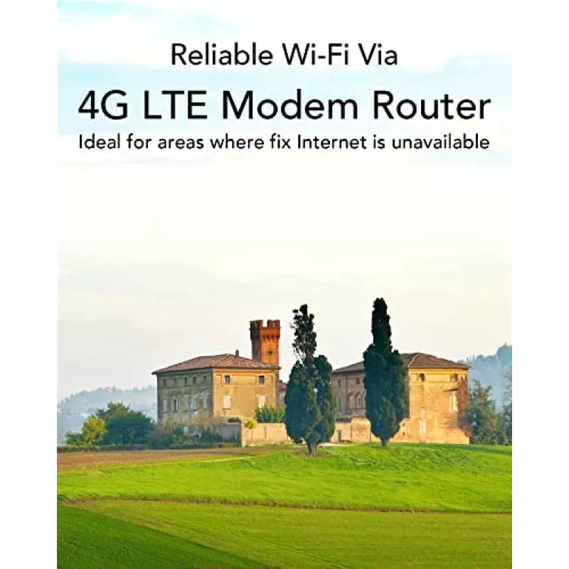 Router sem fios Cudy LT500D Fast Ethernet Dual-Band (2,4 GHz / 5 GHz) 4G Preto