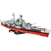 COBI 4839 Historical Collection conjunto de blocos de construção couraçado Tirpitz, 2810 elementos, 1:300