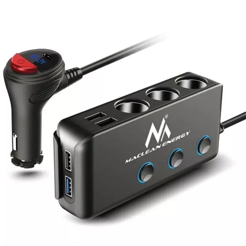 Carregador de automóvel Maclean MCE218 carregador para dispositivos móveis