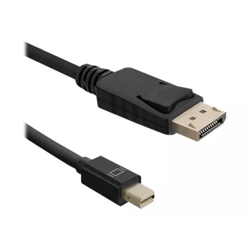Cabo DisplayPort Qoltec 50434 1,8 m Mini DisplayPort preto