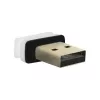 Qoltec - Adaptador de rede - USB 2.0 - 802.11b/g/n - Branco