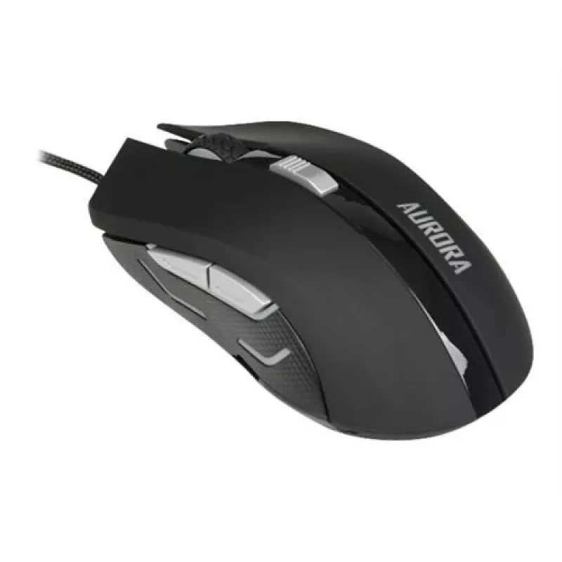 iBox Aurora A-1 IMOGS9031 rato gaming ótico com fio, 2400 DPI, USB Type-A, RGB, para destros, preto