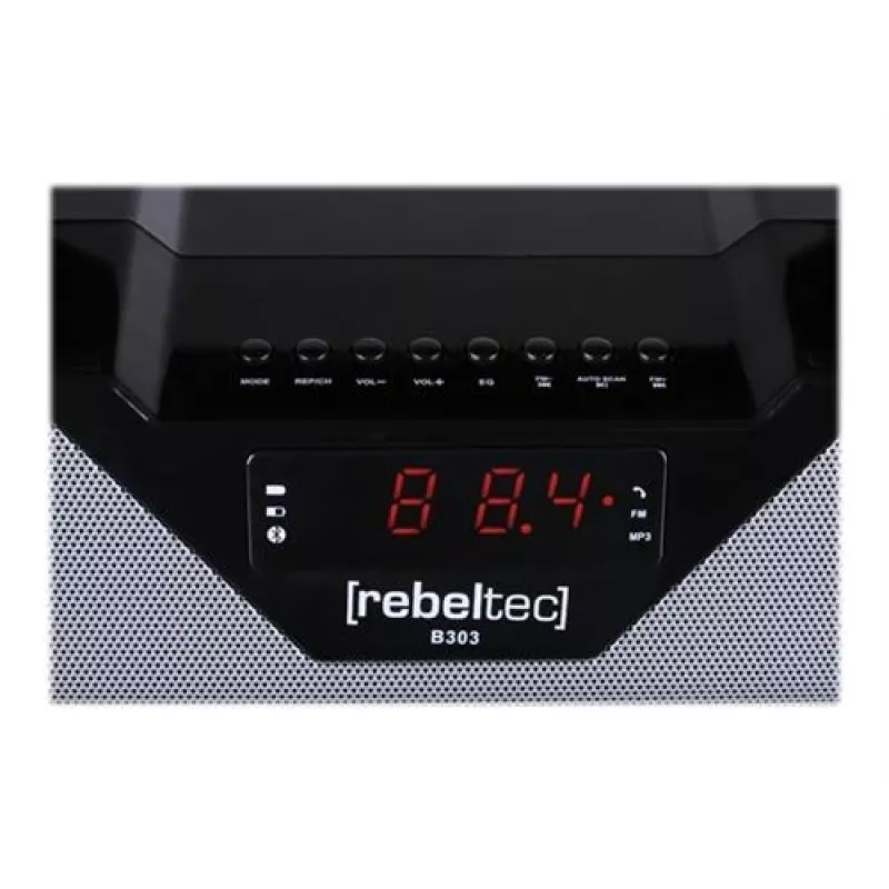 Altifalante portátil SoundBox 400 Bluetooth, preto