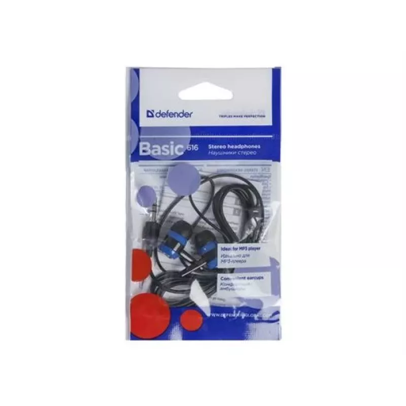 Auscultadores Defender BASIC 616