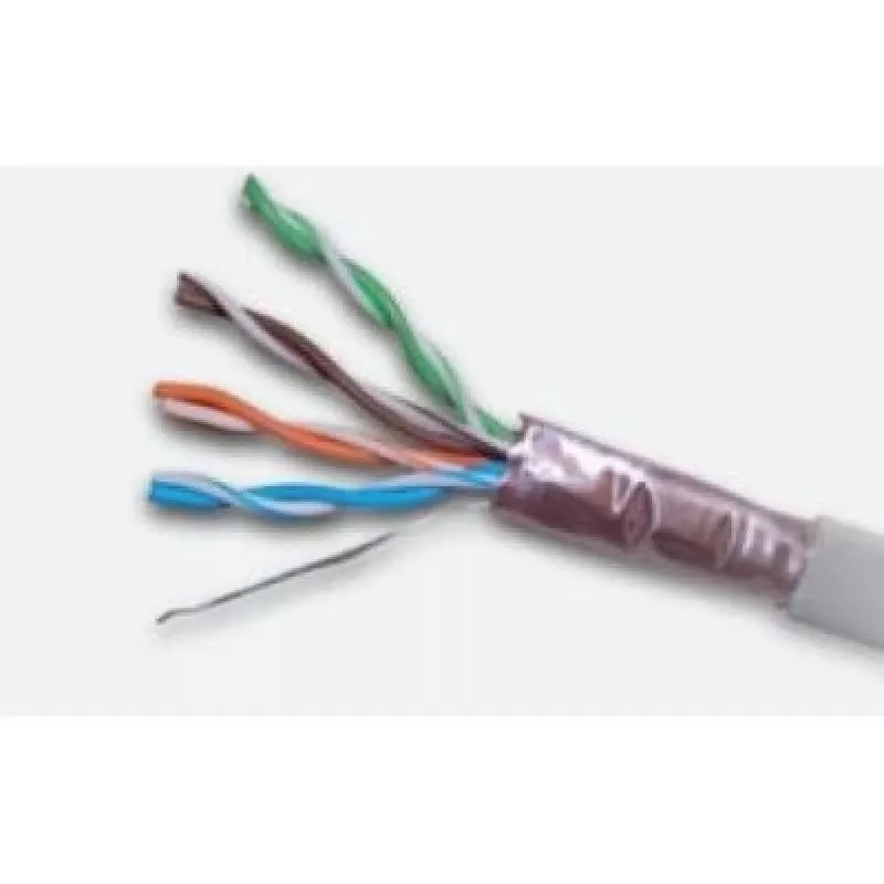 KIF5PVC305 cabo de rede F/UTP Cat5e, 305 m, cinzento