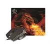 Rebeltec Red Dragon – rato ótico – 6 botões – com fio – USB