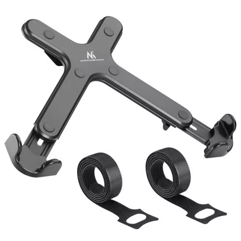 Suporte de secretária para portátil MACLEAN MC-836 — altura ajustável, design ergonómico, preto, para utilização horizontal do portátil (58,5×236×320 mm)