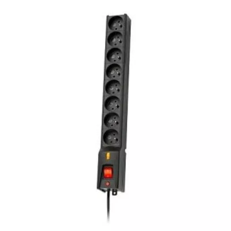 LESTAR 1966004062 cabo de extensão 5 m 230 V AC régua de tomadas interior preto