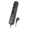 Lestar 5w LV-530W, PDU, 3m, preto LV-530W G-a K. Cz 3,0m