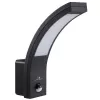Luminária LED exterior com detetor de movimento MACLEAN MCE244B — luminária LED com detetor de movimento integrado