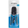 Alicate de crimpar LANBERG NT-0201 para fichas RJ-45, 180 mm, 315 g, preto/azul