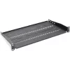 DIGITUS prateleira 1U fixa, profundidade 250 mm, para racks de 19 polegadas, capacidade de carga 15 kg