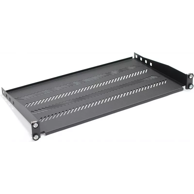 DIGITUS prateleira 1U fixa, profundidade 250 mm, para racks de 19 polegadas, capacidade de carga 15 kg