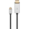 Goobay | cabo adaptador USB-C para DisplayPort | 60176 | Type-C | DisplayPort | USB-C para DisplayPort | 2 m
