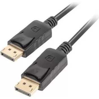 Cabo DisplayPort LANBERG CA-DPDP-10CC-0005-BK 0,5 m, DisplayPort–DisplayPort, preto