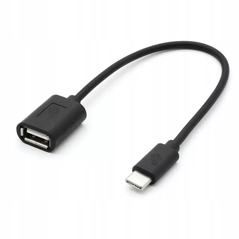 Cabo TB OTG USB AF - USB C 15cm preto (AKTBXKU4PAC015B)