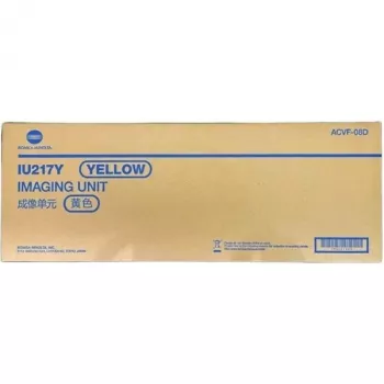Konica Minolta ACVF08D/DR-217Y kit de tambor amarelo, 87K páginas para KM...