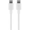 Cabo de carregamento e sincronização USB-C Goobay, 2 m, branco | Goobay