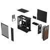 Caixa de PC Fractal Design North Midi Tower preto
