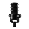 Microfone de estúdio RØDE PodMic USB — Cardioide XLR/USB, 24 bits/48 kHz, USB-C, saída para auscultadores, botão rotativo de volume, preto