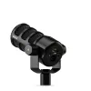 Microfone de estúdio RØDE PodMic USB — Cardioide XLR/USB, 24 bits/48 kHz, USB-C, saída para auscultadores, botão rotativo de volume, preto