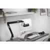Microfone de estúdio RØDE PodMic USB — Cardioide XLR/USB, 24 bits/48 kHz, USB-C, saída para auscultadores, botão rotativo de volume, preto