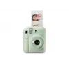 Máquina fotográfica instantânea Fujifilm Instax Mini 12 verde — imagem 86x54 mm, filme 62x46 mm, distância focal equiv. 60 mm