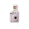 Máquina fotográfica instantânea Fujifilm Instax Mini 12 roxa — imagem 86×54 mm, filme 62×46 mm, distância focal 60 mm