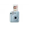 Máquina fotográfica instantânea Fujifilm Instax Mini 12 azul — impressões 86 x 54 mm, distância focal 60 mm, obturador eletrónico