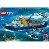 Brinquedo de construção LEGO City navio de expedição ao Ártico 60368 — 815 peças, 7+ anos, inclui 4 minifiguras