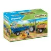 Playmobil ceifeira-debulhadora com atrelado - jogo simbólico e brincadeira imaginativa para crianças dos 6 aos 9 anos - Fat Brain Toys
