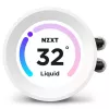 Arrefecedor líquido All-in-One NZXT Kraken Elite 240 RGB 12 cm branco
