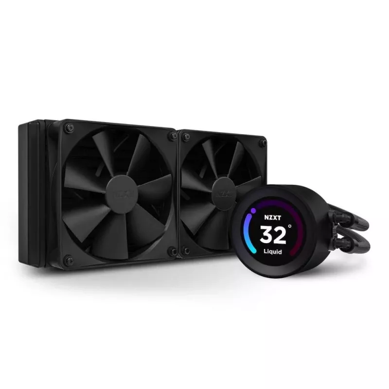 Arrefecedor líquido All-in-One NZXT Kraken Elite 240 12 cm preto