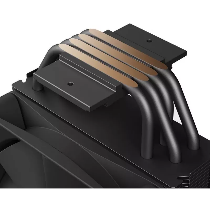 Arrefecedor de CPU NZXT T120 RGB 12 cm preto 1 unid.