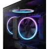 Arrefecedor de CPU NZXT T120 RGB 12 cm preto 1 unid.