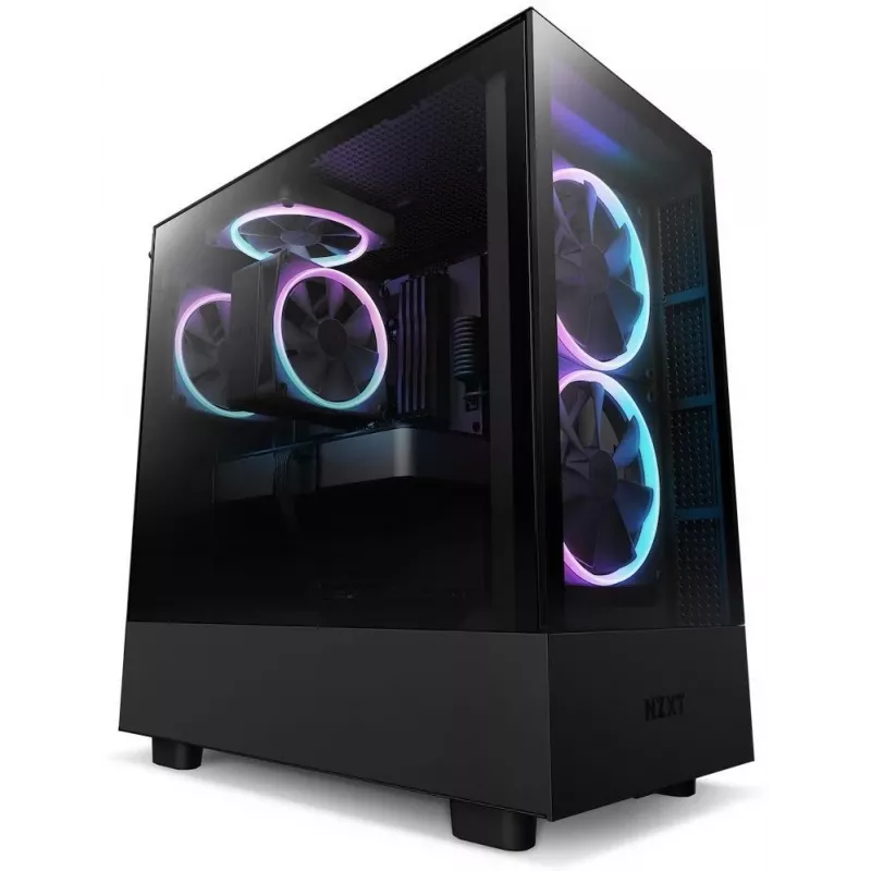 Arrefecedor de CPU NZXT T120 RGB 12 cm preto 1 unid.