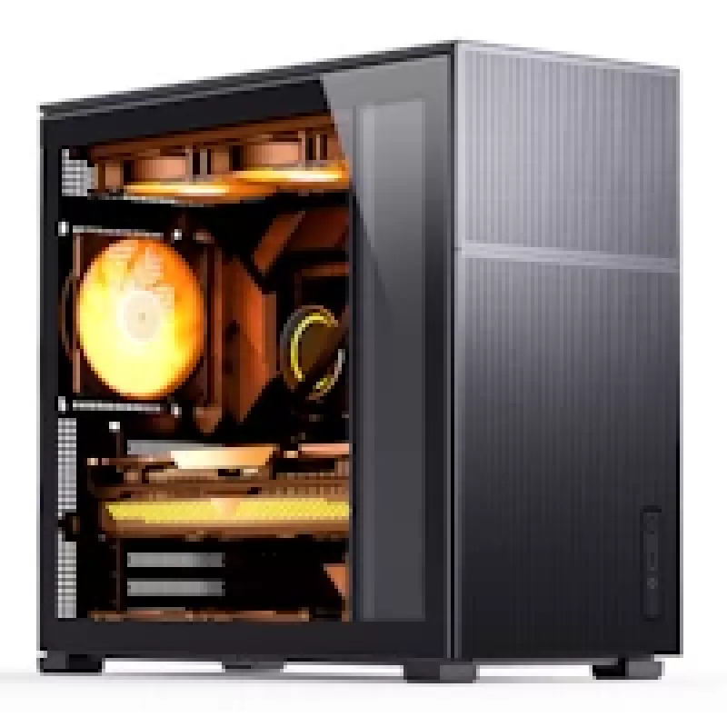 Jonsbo D41 Mesh Caixa de PC ATX Standard – Preto, Vidro Temperado