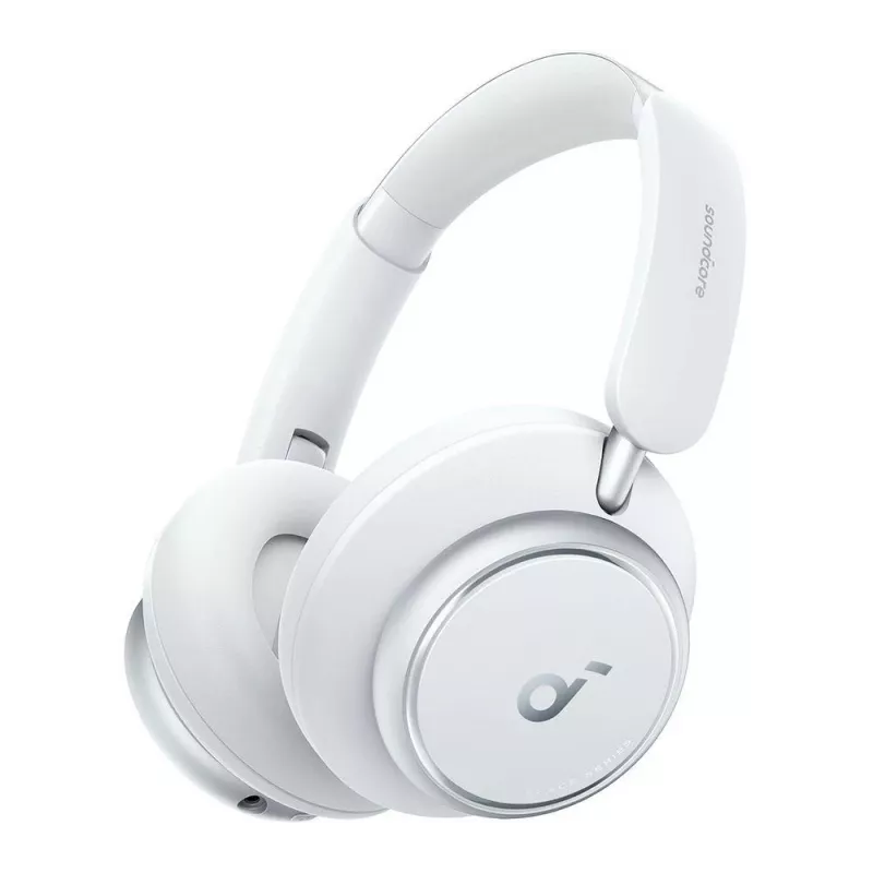 Auscultadores Soundcore by Anker Space Q45 Adaptive Noise Cancelling – reduzem o ruído até 98 %, autonomia ultra longa de 50 h, controlo por app, som Hi-Res com