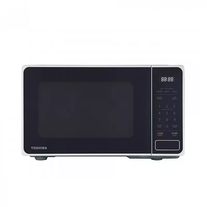 Micro-ondas Toshiba MM2EM20PF acabamento espelhado preto