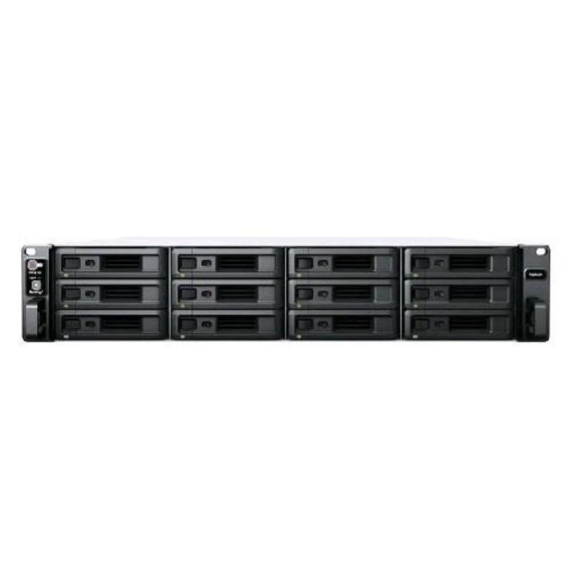 Synology RackStation RS2423+ NAS/servidor de armazenamento em rack (2U) Ryzen Embedded V1780B 8 GB DDR4 0 TB DiskStation Manager preto, cinzento