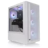 Caixa de PC Thermaltake S200 TG Tempered Glass ARGB Snow Edition Mid Tower