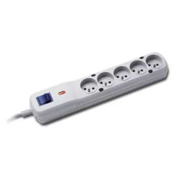 Protetor de sobretensão LESTAR 1966002242 branco 5 tomadas AC 5 m