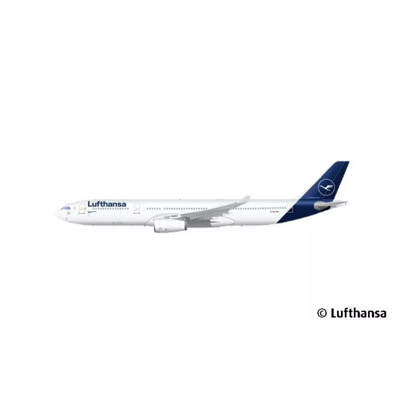 Modelo plástico avião REVELL Airbus A330-300 Lufthansa escala 1:144