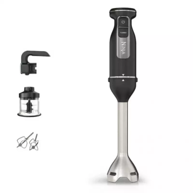 Ninja CI090UK misturadora de varinha e batedeira manual 2 em 1 em preto 850 W