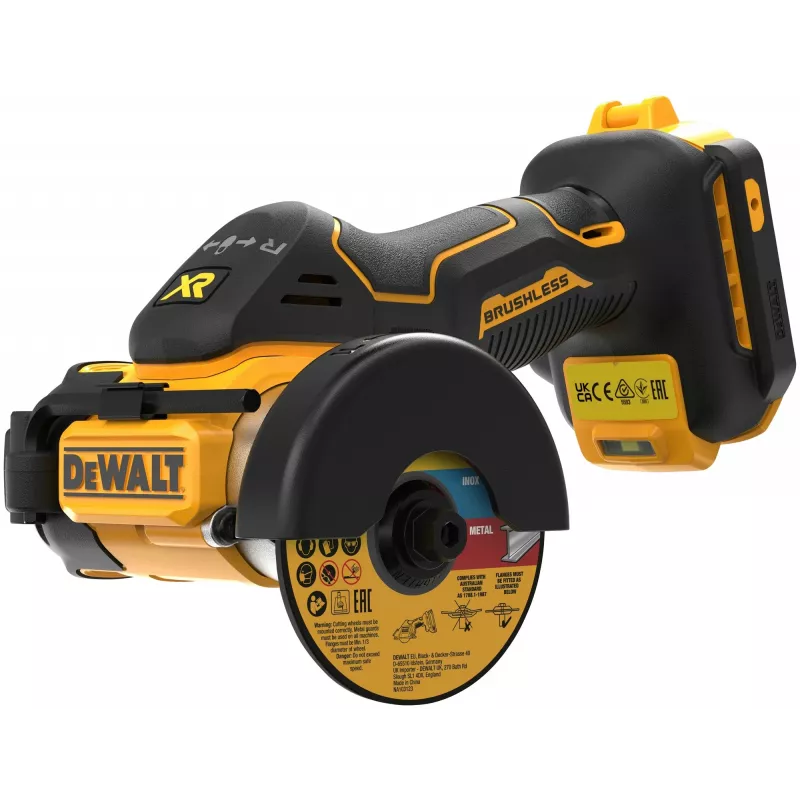 DeWALT DCS438N-XJ 18V XR cortador de multimateriais sem escovas a bateria, 76 mm, sem bateria e carregador