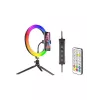 Anel de luz RGB 26 cm com tripé