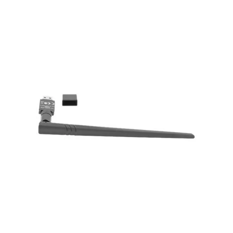 Adaptador USB Wi-Fi LANBERG NC-0300-WIE, USB 2.0, duas antenas externas de 5 dBi, Wi-Fi 300 Mbit/s, Ethernet/Wi-Fi, preto