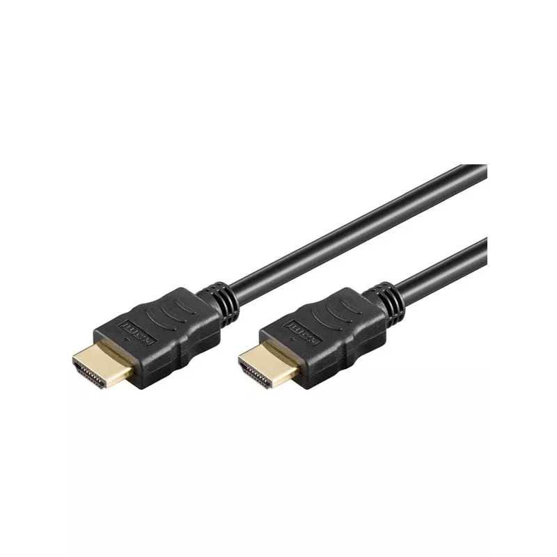 Goobay | Cabo HDMI High Speed com Ethernet | 61150 | Ficha HDMI (Type-A) | Ficha HDMI (Type-A) | HDMI para HDMI | 1 m