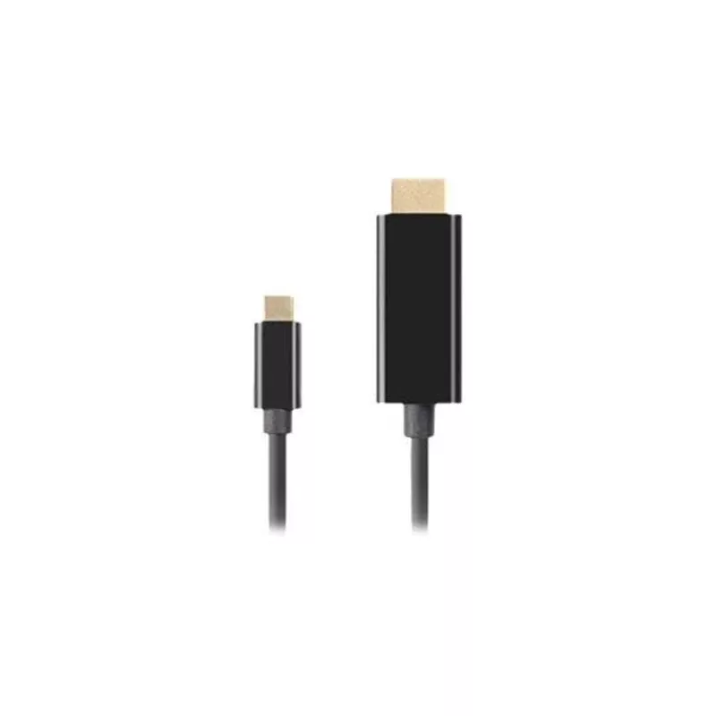 Cabo adaptador de vídeo LANBERG CA-CMHD-10CU-0030-BK, USB Type-C para HDMI 2.0, 3 m, 18 Gbit/s, 4K