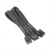 Thermaltake AC-063-CN1NAN-A1 divisor de cabo, preto, macho/macho, 600 mm